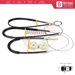Kit de Reparación de Elevalunas Eléctrico BWR5444 para Puerta Delantera de Continental MK1 GT GTC 3W 393 394 2003-2011 Coupé Convertible - Product Image 4