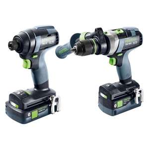 Juego de Llaves Eléctricas Festool TID 18 5.0/4.0 que Incluye Destornillador y Broca para un Rendimiento Óptimo TPC 18/4 - Product Image 2