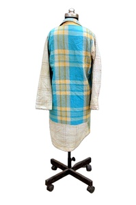Kimono Kantha Vintage hecho a mano, bata de algodón orgánico, ropa de dormir de talla libre para mujer, para otoño, Primavera, noche, tejido, Verano - Product Image 2