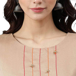Shalwar Kameez de Algodón y Seda de Alta Calidad, Elegante, Nuevo, Listo para Usar, Bordado, Vestido Pakistaní con Estilo, Gran Venta, Todas las Temporadas - Product Image 5