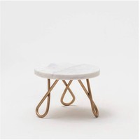 Présentoir à 2 niveaux en métal doré VISHAL HANDICRAFT pour aliments, fruits et gâteaux, support de thé de l'après-midi, taille personnalisée, en stock pour la maison et la cuisine
