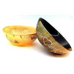 Cuenco de cuerno hecho a mano de alta calidad, venta de cuencos naturales, tazas de cuerno para beber Naturales de La India por RF Crafts - Product Image 1