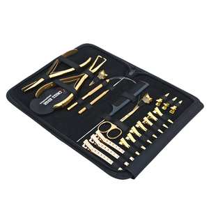 Juego de Pinzas para Extensiones de Cabello con Herramienta de Crimpado Microlink, Pinza Quita Cuentas, Gancho para Enhebrar Alambres, Peine y Clips de Seccionamiento - Product Image 1