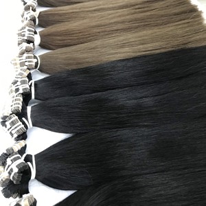 Extensiones de cinta ondulada de cabello virgen vietnamita (máquina de ondas naturales de 30 pulgadas, trama doble, todos los colores adecuados) - Product Image 2
