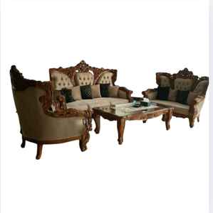 Conjunto de Muebles para Sala de Estar, Conjunto de Sillas Talladas Minimalistas, Conjunto de Mesa y Sillas - Product Image 4