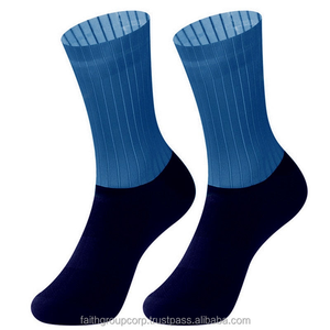 Chaussettes de vélo de route d'extérieur, chaussettes de compression pour vélo de course, chaussettes de sport, chaussettes de vélo d'équipe, chaussettes de cyclisme aérodynamiques sans couture antidérapantes - Product Image 5