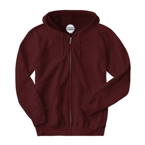 Sudadera con Capucha Ligera de Felpa Francesa para Hombre, Sudadera con Cremallera Completa al por Mayor - Product Image 5