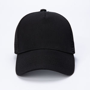 Casquette de baseball d'été en maille respirante à l'arrière réglable logo vierge personnalisé vente en gros OEM extérieur - Product Image 2