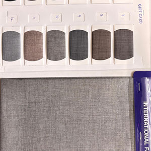 High Quality Woven Poly Viscose <b>Fabric</b> for Men's and Ladies' Wear Suiting Gift Card for Boys and Girls - Product Image 1