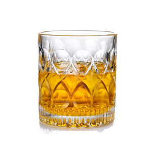 Bulk Wholesale Latest Radiant Round Premium Handmade Whiskey <b>Glass</b> Set Modern Elegant Luxury Business Gifts at Best Supply Rate - Product Image 1
