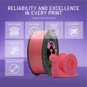 WINKLE PLA HD Filament 2.85mm 1kg <b>3D</b> <b>Printer</b> High Tolerance 0.05mm 190-230 Hot Bed Compatible Biodegradable Easy Print No - Product Image 4