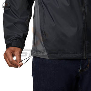 2023 Vintage rétro personnalisé hommes pull à capuche en gros mince Nylon Anorak coupe-vent veste toile compressible pour la randonnée d'hiver - Product Image 4