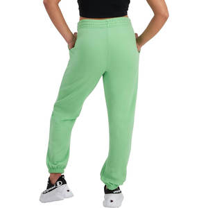 Pantalon de survêtement lourd personnalisé pour femmes pour l'hiver taille élastiquée pantalon de survêtement en polaire vierge Style Streetwear avec devant plat - Product Image 6