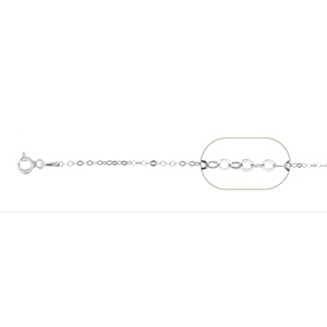 Chaîne d'ancre polie de haute qualité fabriquée en Italie 030 collier en argent 925 différentes longueurs et traitements galvaniques - Product Image 1
