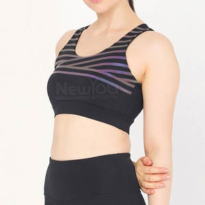 Vêtements de fitness Soutien-gorge de sport pour femmes Taille personnalisée disponible Soutien-gorge de sport Fabriqué au Pakistan - Product Image 2