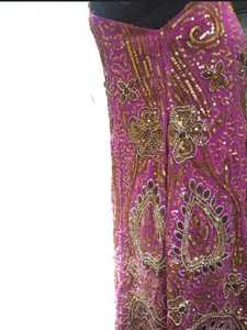 Golden Boho Embellished Maxi Dress Mano Con cuentas Noche Oro Bordado Kaftan Lentejuelas Volver con increíble estilo bohemio - Product Image 2