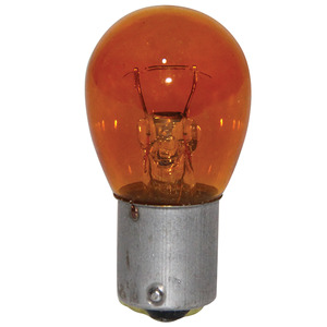 หลอดไฟเบรคสีส้ม24V 21W ใช้ได้กับ H7 BA15S H1 12V-24V - Product Image 1
