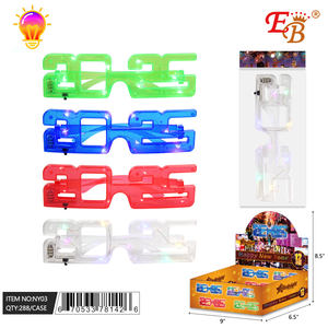 Gafas LED de Año Nuevo para Fiesta, 288 Piezas, 24 Unidades, con Batería, de Plástico, para Adultos, Brillantes, para Diwali y Festividades - Product Image 3