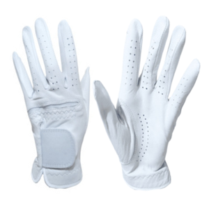 Guantes de golf de cuero genuino Cabretta de alta calidad para hombres y mujeres Logotipo personalizado Equipo deportivo transpirable - Product Image 1