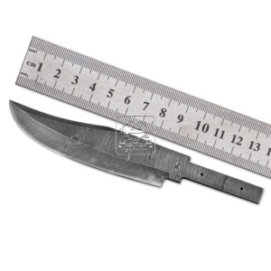 เหล็กดามัสกัสทำมือ 192 ชั้น ความกว้างใบมีด 25 มม. ความยาวใบมีด 95 มม. วัสดุทำมีด DD-BB-1628 รุ่นหางหนู สำหรับพกพา ล่าสัตว์กลางแจ้ง รับผลิตแบบ OEM - Product Image 1