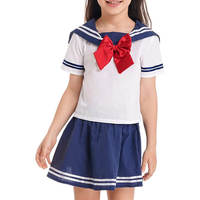 Uniforme Escolar para Niñas al por Mayor, Conjunto de Uniforme Completo, Duradero, Cómodo, Ropa Escolar Formal, Fabricante