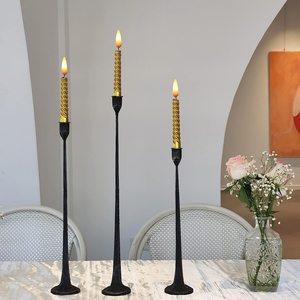 Nouvel arrivage de bougeoirs légers en métal et aluminium aux meilleurs prix pour un usage domestique en gros - Product Image 5