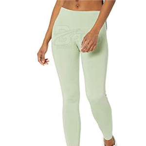 Leggings de fitness taille haute pour femmes de haute qualité tissu tricoté en Spandex personnalisé pour le sport approvisionnement en gros pour les entraînements de gymnastique - Product Image 4