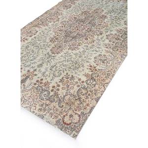 Alfombra de Lana Anudada a Mano, Color Beige Marrón Vintage, para Uso Doméstico, Sala de Estar, Pasillo, Entrada, Dormitorio Juvenil, Diseño de Medallón Rectangular - Product Image 2