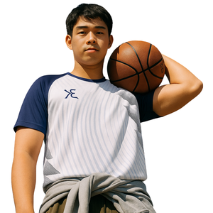 Design accrocheur t-shirt coton unisexe appel Spandex Polyester hommes S t-shirts uniformes femmes vêtements fabriqués au Vietnam - Product Image 1