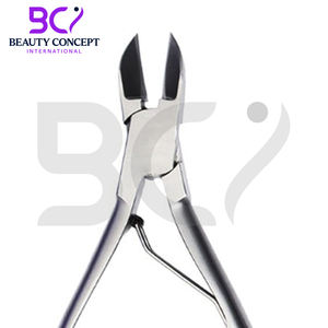 Cortauñas para Uñas Gruesas 2026 de Acero Inoxidable, Set de Lima de Uñas para Podología, Instrumentos Quirúrgicos, Hoja Curva de Apertura de Mandíbula Ancha - Product Image 6