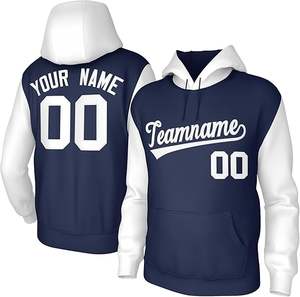 Wholesale Custom Fleece Sweatshirts High Quality Full Dye Sublimation <b>Jumpers</b> Mens Pullover Hoodies - Product Image 4