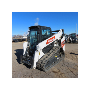 Minicargador de ruedas usado Bobcat T450 con motor Kubota Bobcat T450 barato al por mayor - Product Image 3
