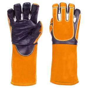 Gant de soudage Tig/Mig en cuir véritable personnalisable Vente en gros Résistance au feu pour BBQ Sports et activités de plein air Usage quotidien Pas cher - Product Image 1