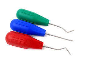 Équipement de dents Instruments de soins dentaires Élévateurs de racine dentaire chirurgicaux en acier inoxydable de haute qualité Élévateur de racine droit - Product Image 3