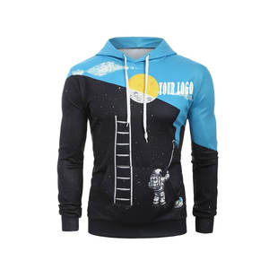 Sudaderas con capucha de sublimación de alta calidad Sudaderas con capucha de sublimación de moda - Product Image 4