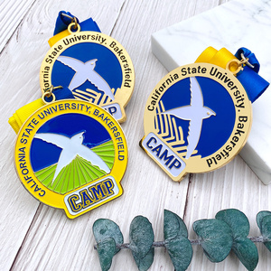 Diseña tu propio deporte con logotipo de metal Marathon Running Finisher Cinta de medalla personalizada de aleación de zinc, Marktex - Product Image 4