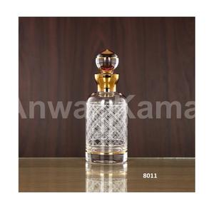 Vente chaude Top Meilleure Qualité Feuille Conception Bouteille De Parfum En Verre Transparent avec Couvercle Pour Les Filles Et Les Femmes - Product Image 6