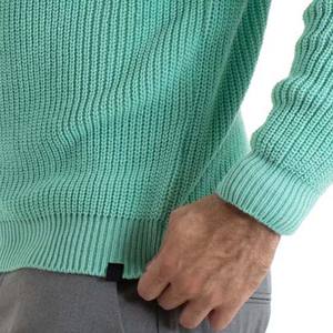 Crew Neck Sweater Jumper Plain <b>Oversized</b> Customized Digital Printing Clothing Manufacture Breathable Sweaters For Men <b>Cardigan</b> - Product Image 6