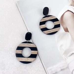 ต่างหูอัลลอยยาวแบบยาวสำหรับผู้หญิงต่างหูรูปทรงเรขาคณิตแบบไม่เหมือนใคร - Product Image 6