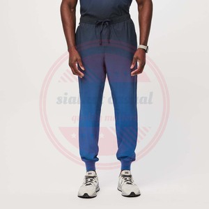 Ensembles uniformes de soins infirmiers à usage hospitalier pour hommes vente en gros uniforme de soins médicaux avec logo personnalisé avec poches - Product Image 4