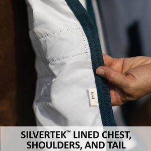 Soft Interlock Mesh II Horse Fly Sheets Protección superior UV e insectos Versátil Opción de ajuste europeo Diseño DE SEGURIDAD reflectante - Product Image 5