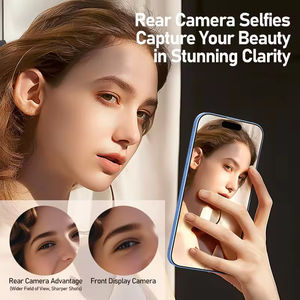 3.97インチワイヤレス磁気マウントVlog Selfie Monitorスクリーンリアカメラ自撮りVlogライブストリームIOS用<span class=keywords><strong>Android</strong></span>用 - Product Image 3