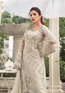 ชุดเดรสสำหรับเจ้าสาวปักลายสีคอกลมแขนยาวสำหรับใส่ในงานแต่งงานใส่ได้ทุกฤดู - Product Image 2