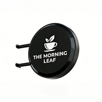 Panneau publicitaire LED lumineux portable à cadre en acier, personnalisable avec logo et couleur, à fixation latérale, pour affichage commercial, prix usine