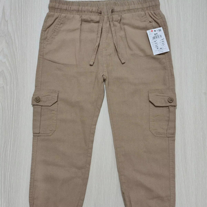 100% Cotton Lightweight Cargo <b>Joggers</b> Anti-Wrinkle Work Style Baggy Sweatpants Mid-Waist <b>Loose</b> <b>Fit</b> Colored Wash Wrinkled - Product Image 6