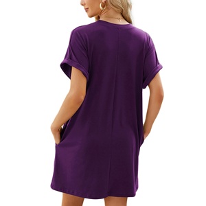 Venta al por mayor precio barato hasta la rodilla señoras Oficina elegante vestido personalizado carrera vestidos mujeres francés recto - Product Image 3