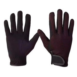 Gants d'équitation d'hiver à doigts complets très vendus pour femmes et hommes, respirants, extensibles, en cuir, séchage rapide, antidérapants - Product Image 1