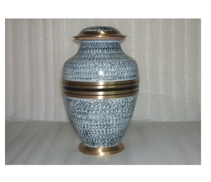 Urnas de cremación 2023 simples y únicas Acabado elegante para suministros funerarios Urnas de metal en precio al por mayor Nuevas últimas urnas de recuerdo - Product Image 4