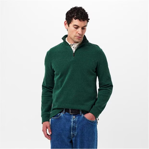 Sudadera de cuello redondo de Color verde liso, Jersey cómodo, sudadera de invierno resistente, forro polar grueso para hombre - Product Image 4