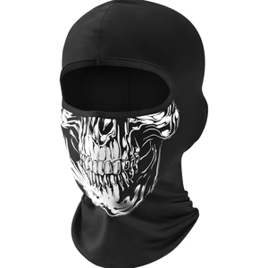 Máscara facial de pasamontañas ligera, cubierta de cabeza completa estirable para motociclismo, snowboard, esquí, uso en clima frío - Product Image 6